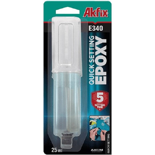 Akfix E340 Quick Setting Epoxy (5 Minute)